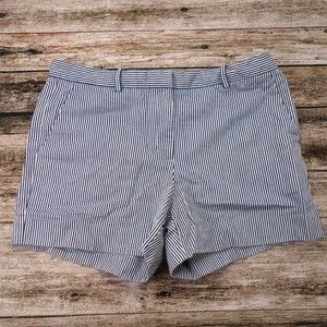 Gap Women's Size 12R Striped Tailored Short #2311